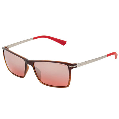 Police – Rote Sonnenbrille mit Spritzguss