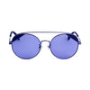 Police Sonnenbrille aus Metall in Blau