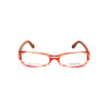 Alexander McQueen Brille aus rotem Acetat (Gestell)