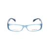 Alexander McQueen Brille aus blauem Acetat (Gestell)