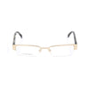 Alexander McQueen Gold Metal Glasses (Frames)