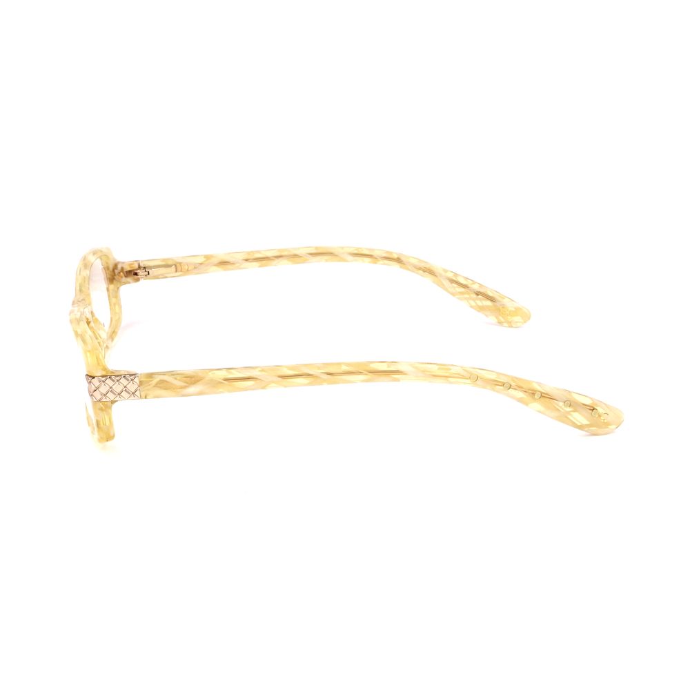 Bottega Veneta Brille aus gelbem Acetat (Gestell)