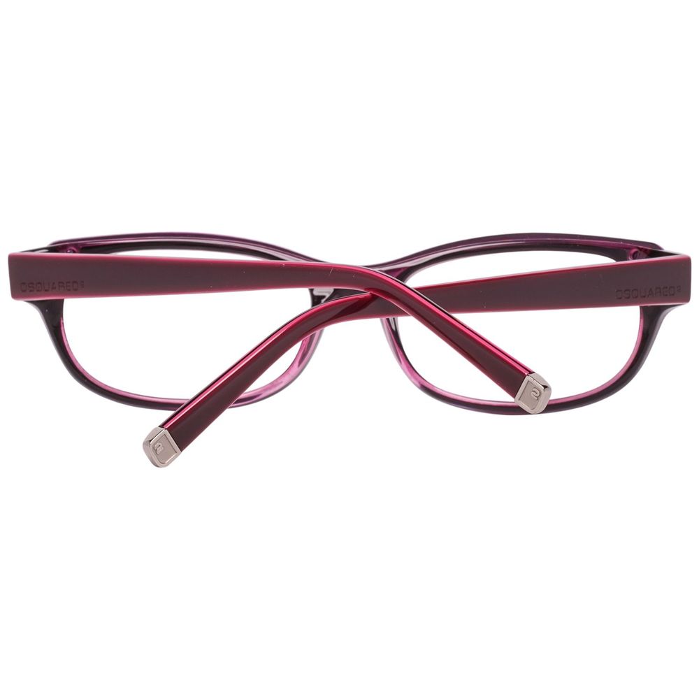 Dsquared² Brille aus violettem Metall (Gestell)