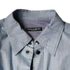 Dolce & Gabbana Light Blue Cotton Button Down Casual Shirt