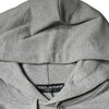 Dolce &amp; Gabbana Graues Baumwoll-Kapuzenpullover mit Logo