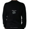 Dolce &amp; Gabbana – Schwarzes Sweatshirt mit Rundhalsausschnitt und Logo-Print