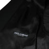 Dolce &amp; Gabbana Schwarze Weste aus Wolle für formelle Anlässe für Herren