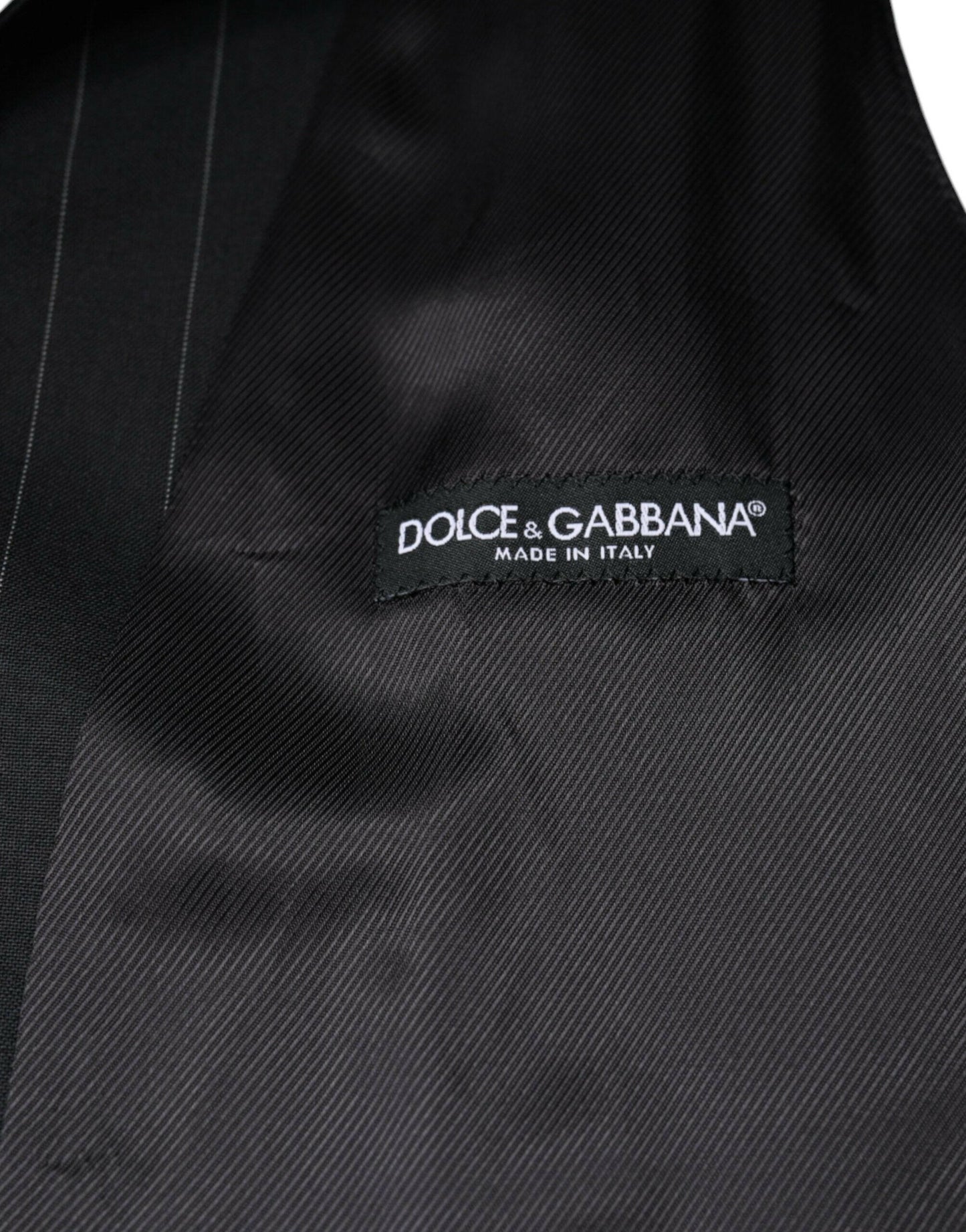 Dolce &amp; Gabbana - Gilet en cuir noir - Robe habillée