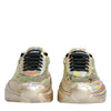 Dolce &amp; Gabbana Daymaster Sneakers mit schillernden Pailletten in Gold