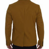 Dolce &amp; Gabbana – Gelber Baumwoll-Stretch-Blazer