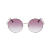 Longchamp Gold Metal Sunglasses