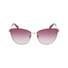 Longchamp Gold Metal Sunglasses