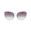 Longchamp Gold Metal Sunglasses