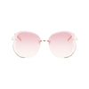 Longchamp Rose Gold Metal Sunglasses