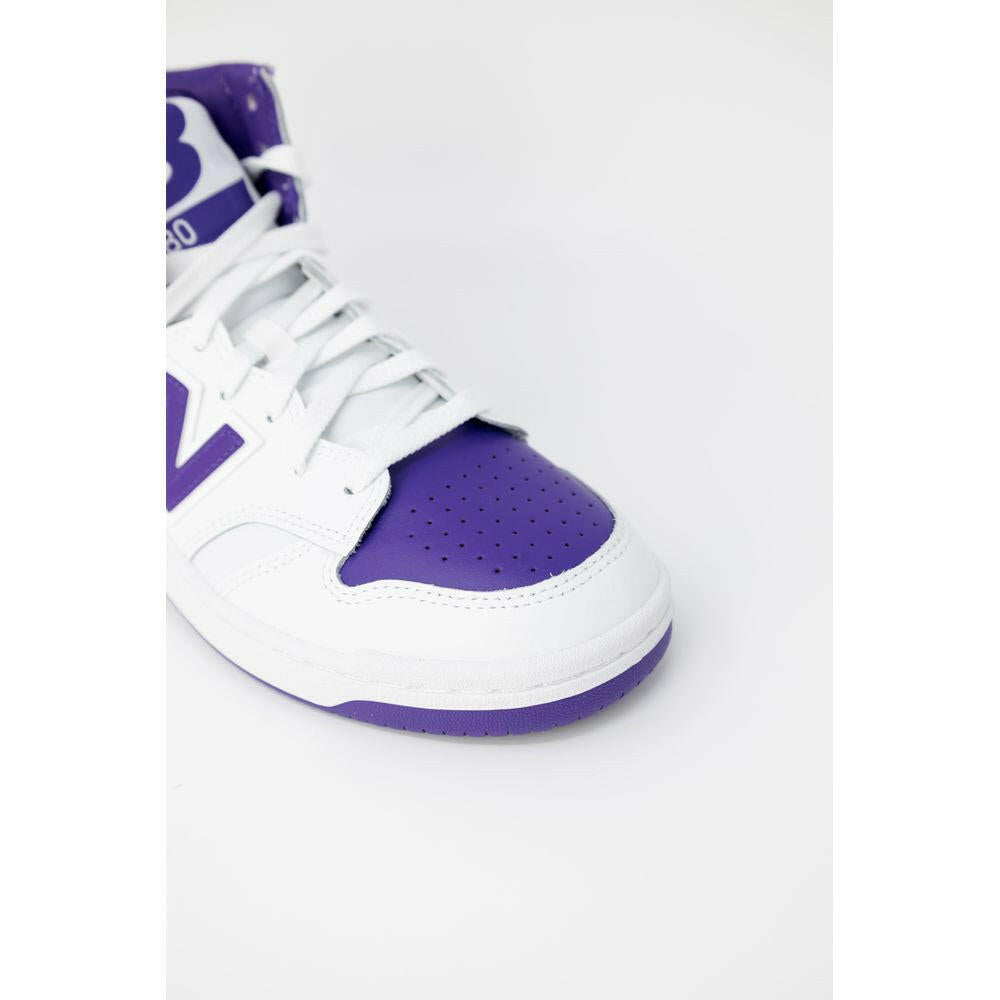 New Balance Purple Leather Athletic Sneakers
