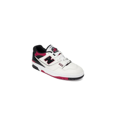 New Balance Red Leather Athletic Sneakers