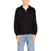 Armani Exchange Black Cotton Hoodie