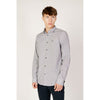 Armani Exchange Black Cotton Pattern Shirt