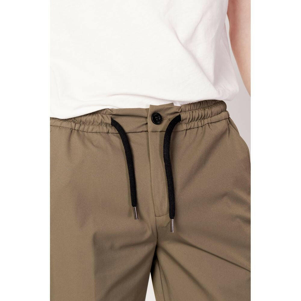 Suns Green Nylon Bermuda Shorts