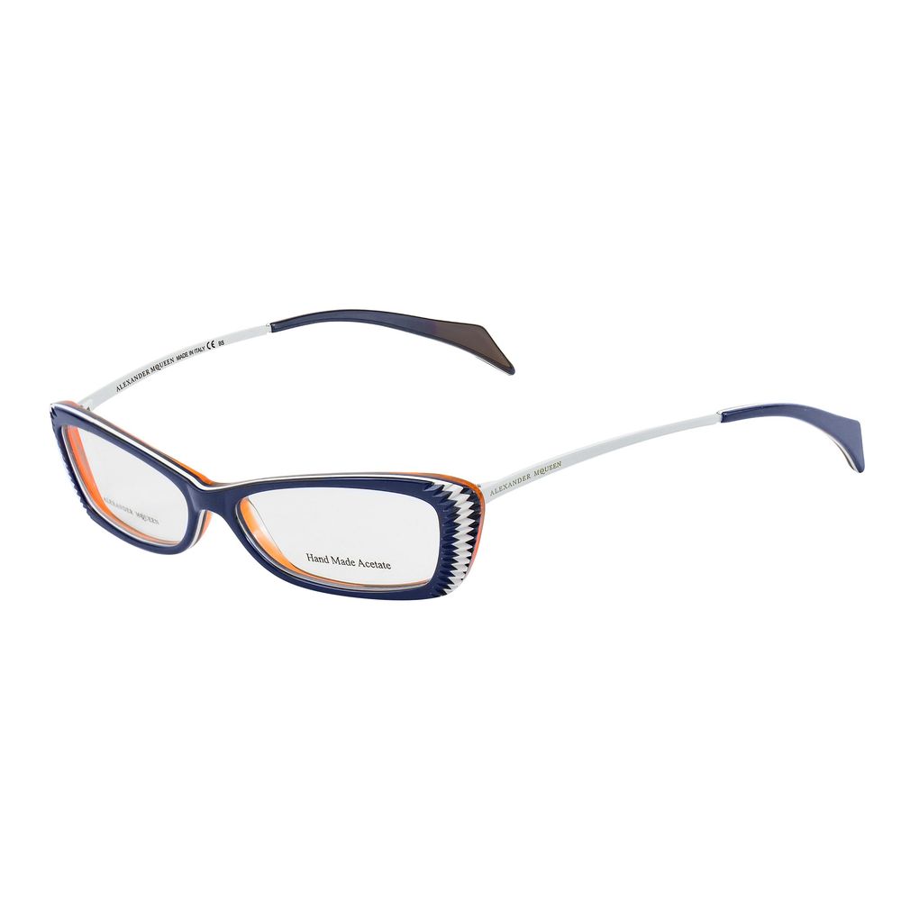 Alexander McQueen Mehrfarbige Acetatbrille (Gestell)