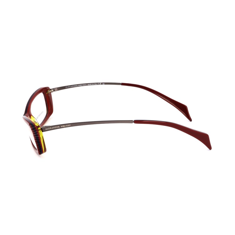 Alexander McQueen Mehrfarbige Acetatbrille (Gestell)
