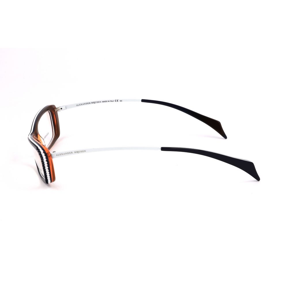 Alexander McQueen Mehrfarbige Acetatbrille (Gestell)