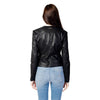 Armani Exchange Black Leather Jacket