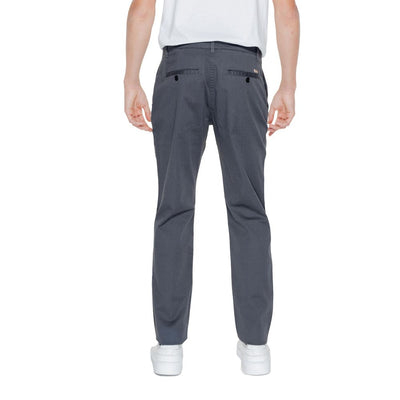 Armani Exchange Black Cotton Casual Pants