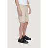 Armani Exchange Beige Baumwoll-Bermudashorts