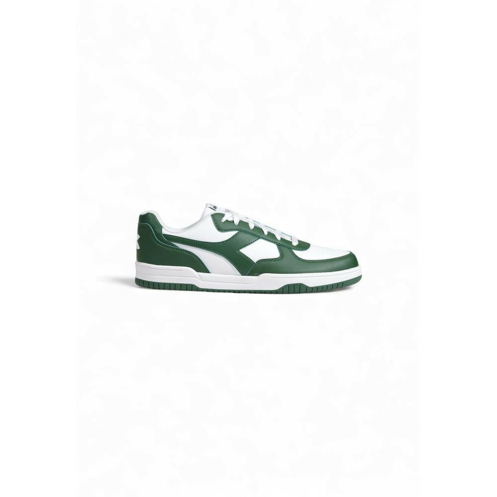 Diadora Green Artificial Leather Low Top Sneakers