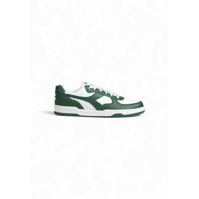 Diadora Green Artificial Leather Low Top Sneakers