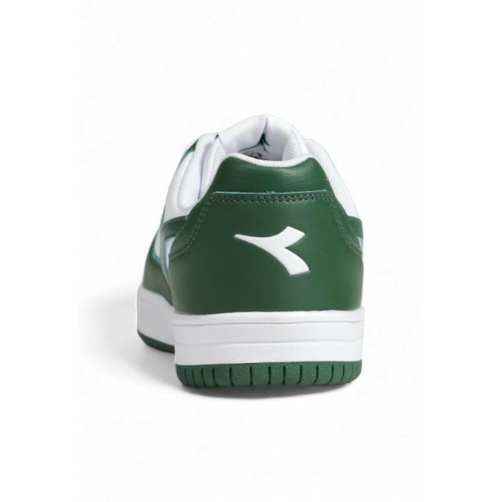 Diadora Green Artificial Leather Low Top Sneakers