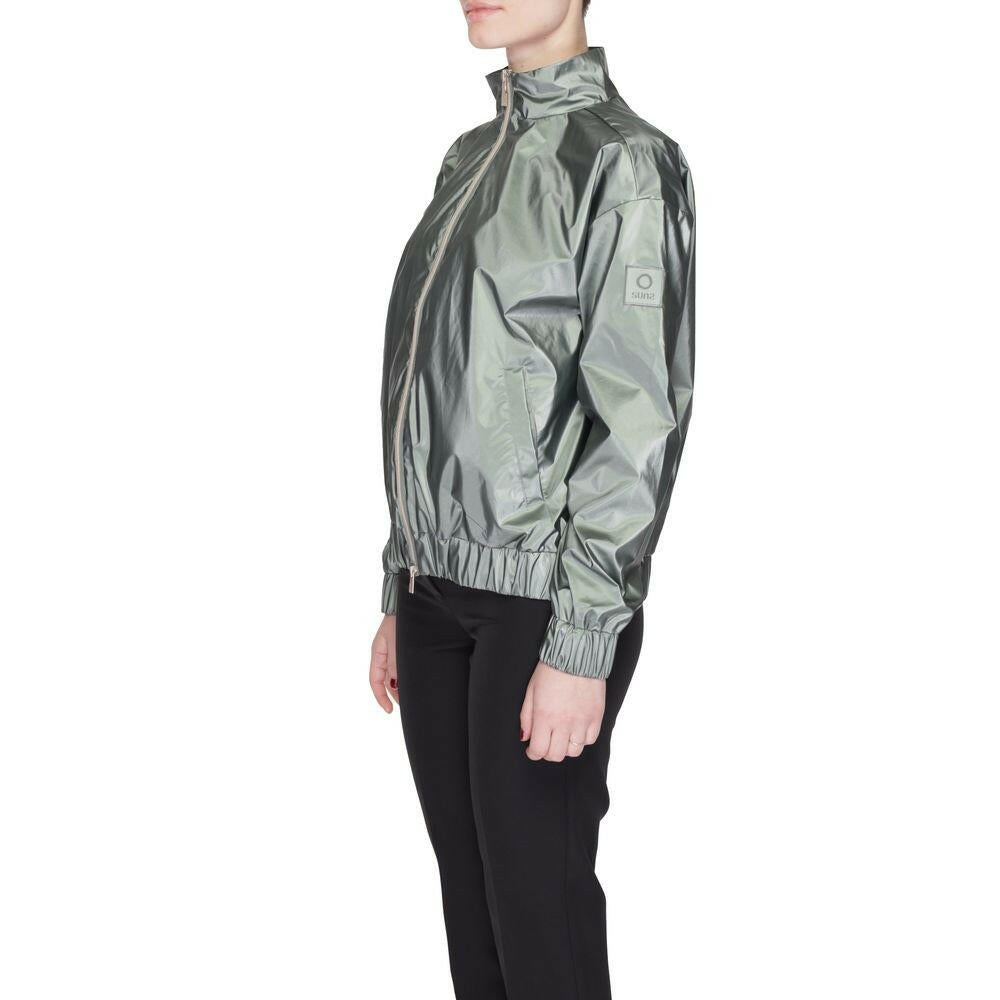 Suns Green Polyester Shell Jacket
