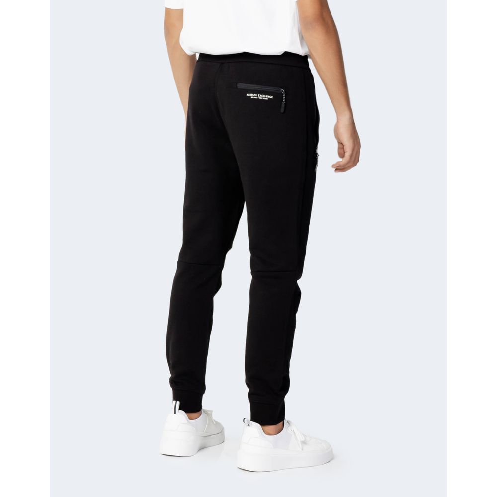 Armani Exchange Schwarze Baumwoll-Jogginghose (Trainingshose)