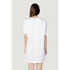 Love Moschino White Cotton Short Dress