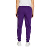 Icon Purple Cotton Joggers (Workout Pants)