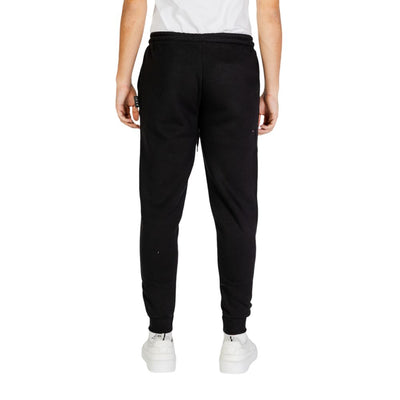 Icon Black And White Cotton Joggers (Workout Pants)