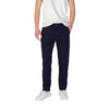 Hugo Boss Blue Cotton Skinny Pants