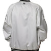 Dolce & Gabbana White Polyester Logo Full Zip Bomber Jacket