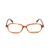Ermenegildo Zegna Brown Plastic Glasses (Frames)