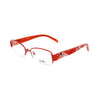 Emilio Pucci Brille aus orangefarbenem Metall (Gestell)
