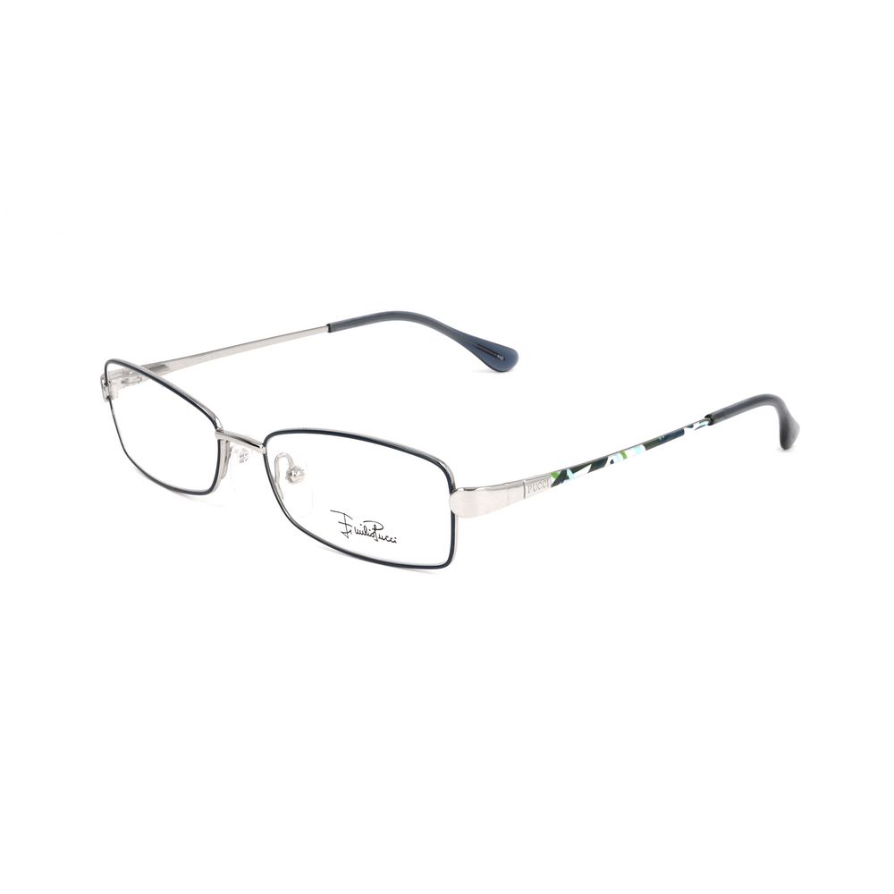Emilio Pucci Brille aus silbernem Metall (Gestell)