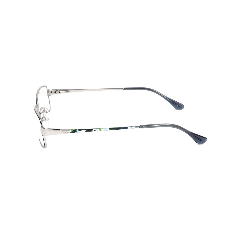 Emilio Pucci Brille aus silbernem Metall (Gestell)