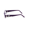 Emilio Pucci Brille aus lila Metall (Gestell)