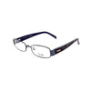 Emilio Pucci Brille aus blauem Metall (Gestell)