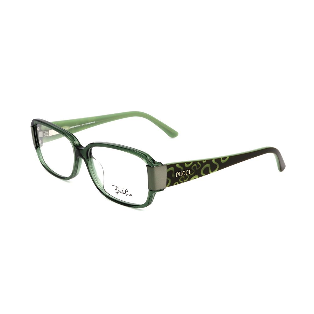 Emilio Pucci Olive Kunststoffbrille (Gestell)