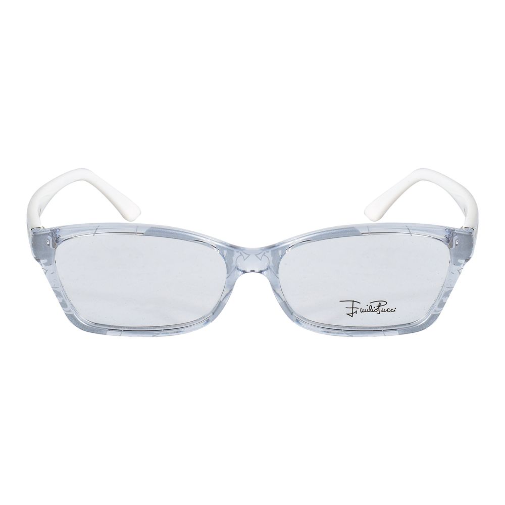 Emilio Pucci Brille aus transparentem Kunststoff (Gestell)