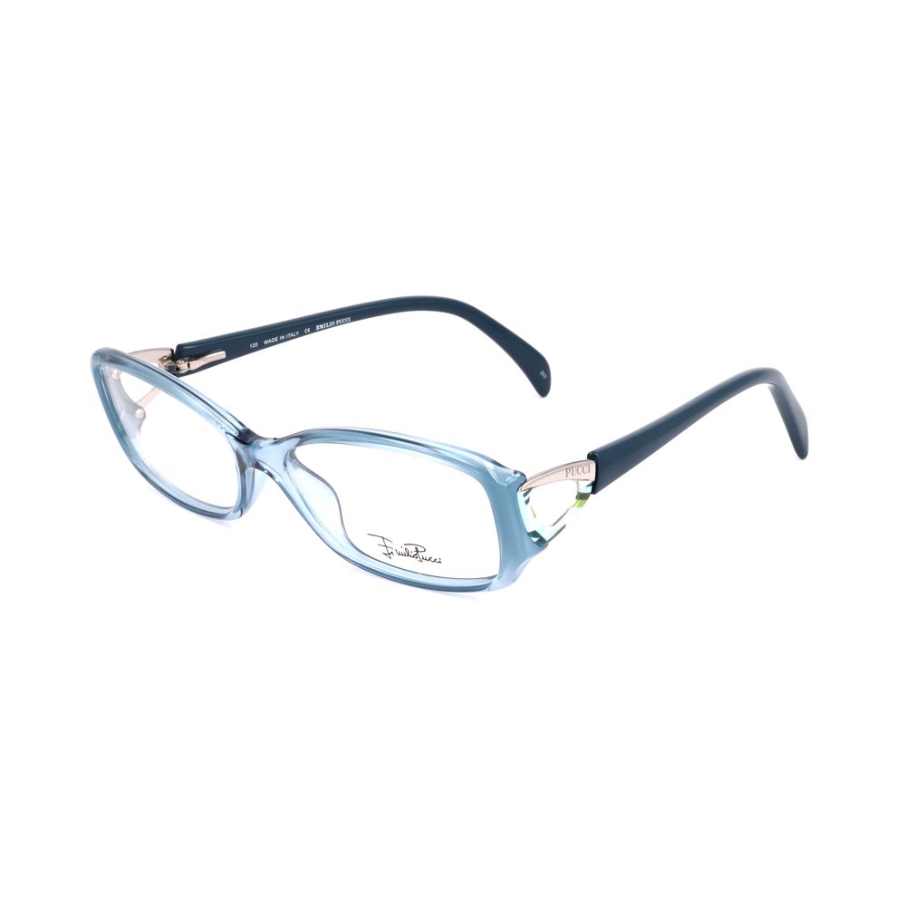 Emilio Pucci Brille aus blauem Kunststoff (Gestell)