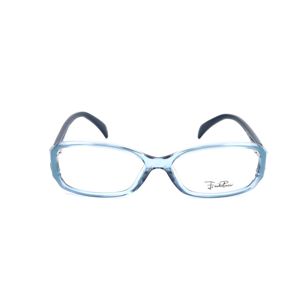 Emilio Pucci Brille aus blauem Kunststoff (Gestell)