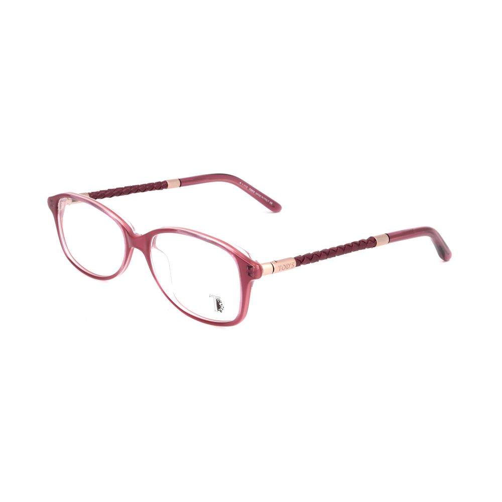 Tod's Brille aus rotem Acetat (Gestell)